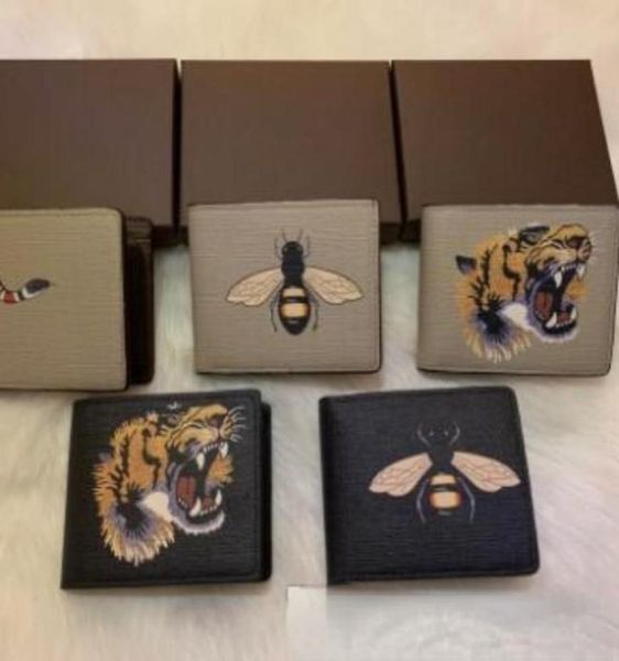 men animal short wallet leather black snake tiger bee wallets women long style luxury purse wallet card holders with gift box 6115900, Red;black
men animal short wallet leather black snake tiger bee wallets women long style luxury purse wallet card holders with gift box 6115900, Red;black
