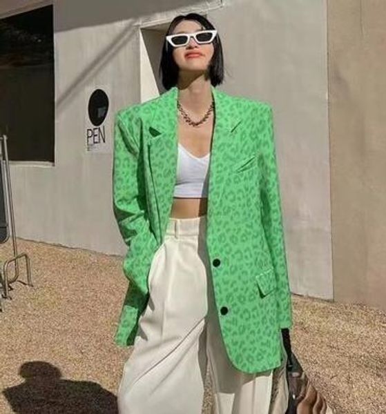 pants getspring women blazer leopard printed single button long sleeve ladies suit coat fashion loose long women's suit jacket 2022, White
pants getspring women blazer leopard printed single button long sleeve ladies suit coat fashion loose long women's suit jacket 2022, White
