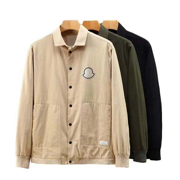 autumn designer men's jacket spring cp coat fashion button cardigan men's sports outdoor wear casual coat men's bicycle fashi, Black;brown
autumn designer men's jacket spring cp coat fashion button cardigan men's sports outdoor wear casual coat men's bicycle fashi, Black;brown
