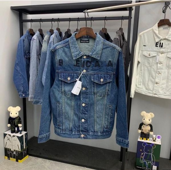 23ss spring quality men's jackets mens denim womens designers embroidered letters on chest casual fashion jean jackets coat puj, Black;brown
23ss spring quality men's jackets mens denim womens designers embroidered letters on chest casual fashion jean jackets coat puj, Black;brown