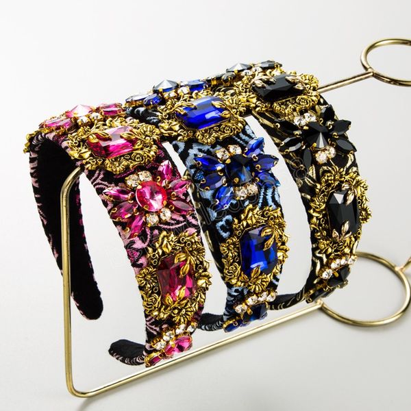 luxury rhinestone headbands fashion hair accessories embroidery cloth women trendy party hairband hair band, Silver
luxury rhinestone headbands fashion hair accessories embroidery cloth women trendy party hairband hair band, Silver