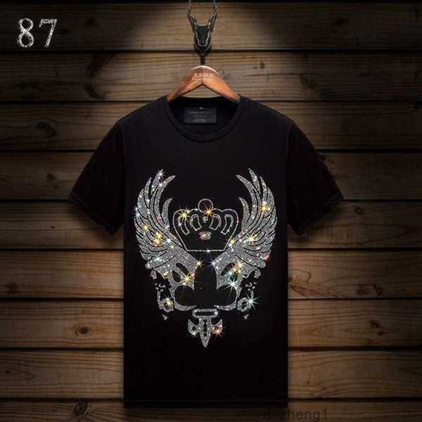 men's t-shirts summer casual mens designer rhinestone t shirts short-sleeved slim fit crew neck tee mercerized cottonttjr, White;black
men's t-shirts summer casual mens designer rhinestone t shirts short-sleeved slim fit crew neck tee mercerized cottonttjr, White;black