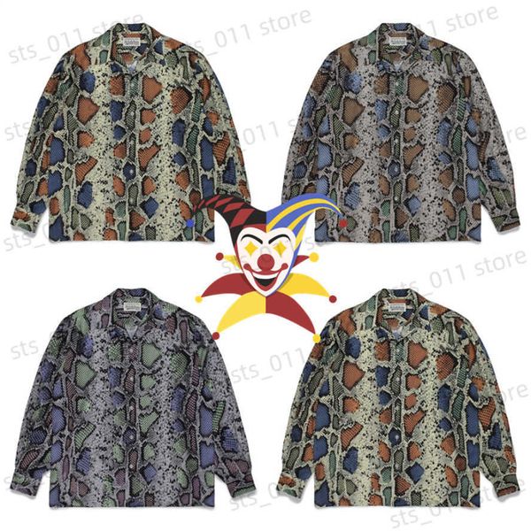 men's casual shirts wacko maria snake long sleeve shirt men women casual wacko maria shirts t230419, White;black
men's casual shirts wacko maria snake long sleeve shirt men women casual wacko maria shirts t230419, White;black