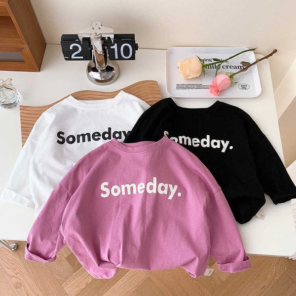 t-shirts spring autumn new boy infant simple loose bottoming shirt girl baby letter print long sleeve t-shirt children cotton casual p23041, Blue
t-shirts spring autumn new boy infant simple loose bottoming shirt girl baby letter print long sleeve t-shirt children cotton casual p23041, Blue