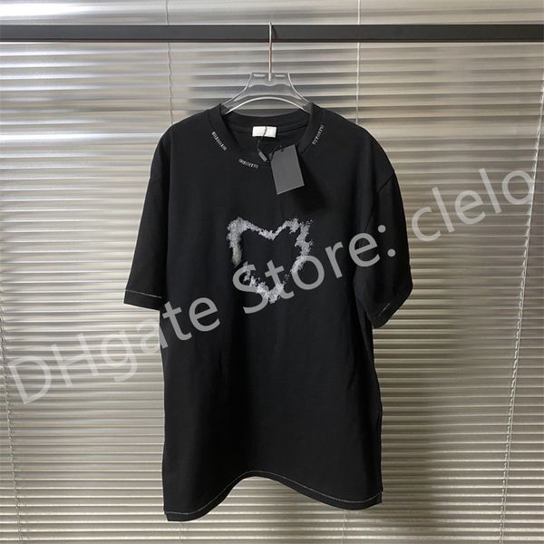 fashion summer short sleeve smoke phantom love pattern men and women t-shirt black s-xl, White
fashion summer short sleeve smoke phantom love pattern men and women t-shirt black s-xl, White