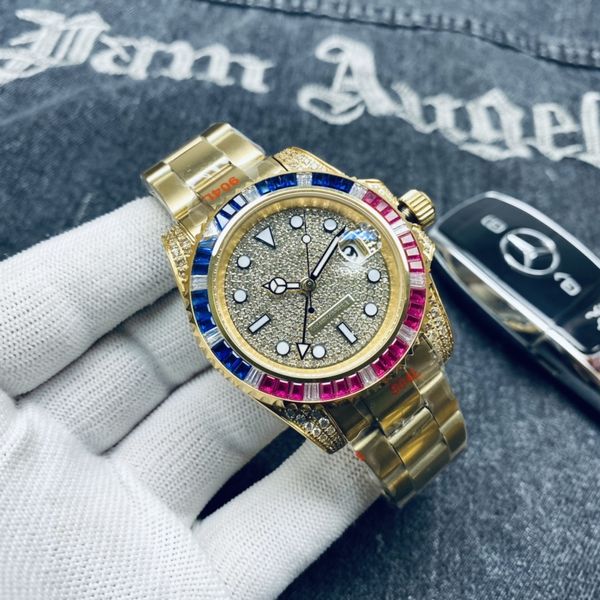 gmt aaa-watches mens automatic mechanical watches modern business wristwatch round stainless waterproof sapphire classcal dress day date, Slivery;golden
gmt aaa-watches mens automatic mechanical watches modern business wristwatch round stainless waterproof sapphire classcal dress day date, Slivery;golden