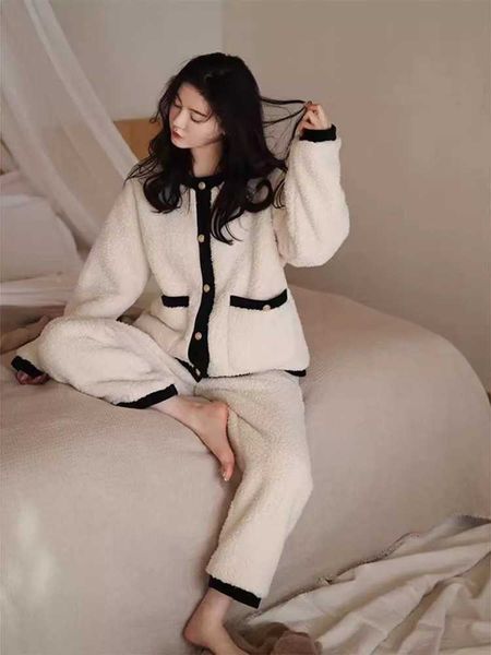 gp small pajamas autumn and winter thickened coral fleece suit premium warm oversize home
gp small pajamas autumn and winter thickened coral fleece suit premium warm oversize home