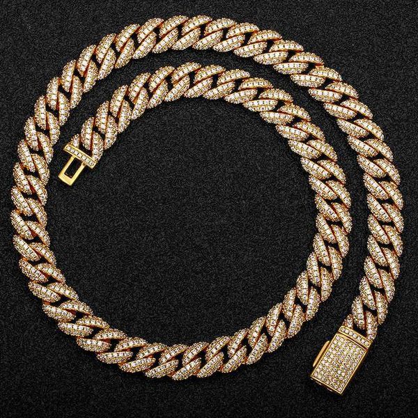 selling fashion jewelry iced out metal material brass men hip hop zircon cuban link chain necklace, Silver
selling fashion jewelry iced out metal material brass men hip hop zircon cuban link chain necklace, Silver