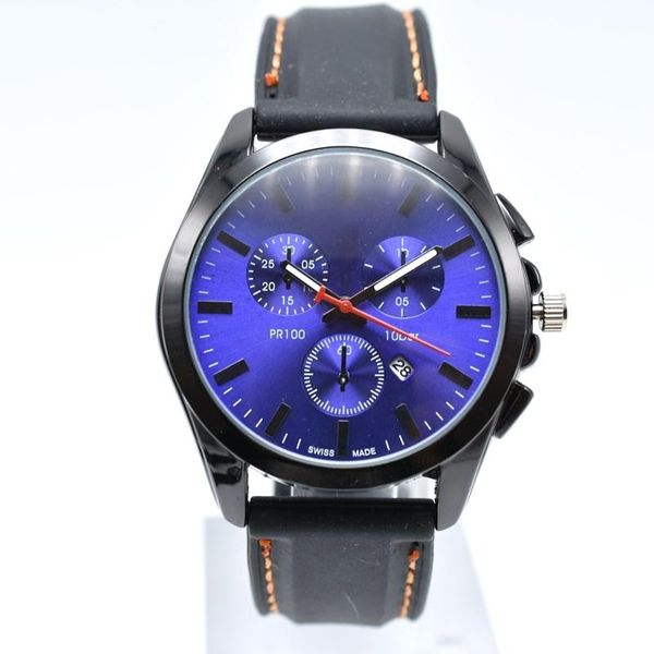 luxury business leather men's watch, 3-color black, blue and silver quartz watch., Slivery;brown
luxury business leather men's watch, 3-color black, blue and silver quartz watch., Slivery;brown