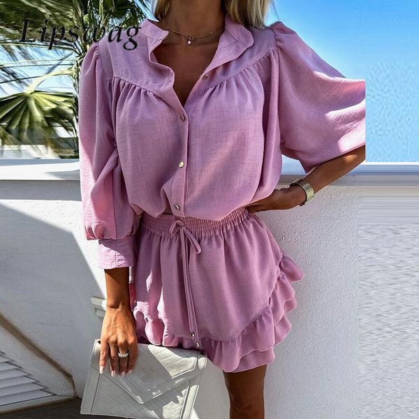 two piece dress fashion solid singlebreasted ruffles skirt set women casual single breasted beach outfit summer cotton linen 2pc 230419, White
two piece dress fashion solid singlebreasted ruffles skirt set women casual single breasted beach outfit summer cotton linen 2pc 230419, White