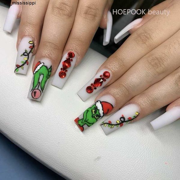 false nails 24pcs green monster christmas scrub fake nails art full cover waterproof false nails set artificial acrylic press on nail tips j, Red;gold
false nails 24pcs green monster christmas scrub fake nails art full cover waterproof false nails set artificial acrylic press on nail tips j, Red;gold