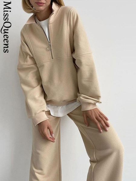 pants women casual sweater set fashion loose zipper long sleeve straight sweater pants two piece set 2022 women's autumn sports suit, White
pants women casual sweater set fashion loose zipper long sleeve straight sweater pants two piece set 2022 women's autumn sports suit, White