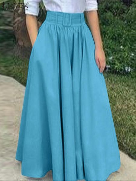 dresses stylish woman sundress zanzea pleated maxi skirts elastic waist holiday vestidos female solid faldas saia party skirt oversized, Black;gray
dresses stylish woman sundress zanzea pleated maxi skirts elastic waist holiday vestidos female solid faldas saia party skirt oversized, Black;gray
