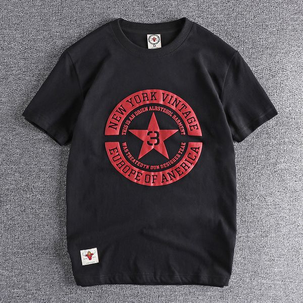 men's tshirts summer american retro shortsleeved oneck pentagram printed tshirt fashion simple 100 cotton washed casual sport 230419, White;black
men's tshirts summer american retro shortsleeved oneck pentagram printed tshirt fashion simple 100 cotton washed casual sport 230419, White;black