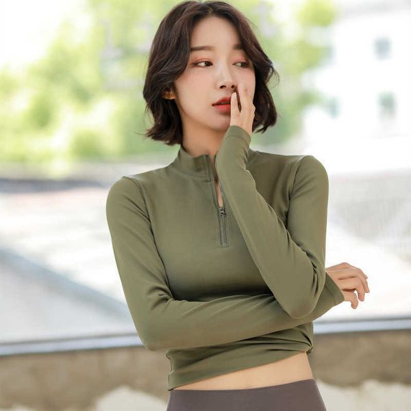 tracksuits half zipper sports coat women's long sleeve stand collar tights fast drying yoga suit gym running fitness womenakzf, Gray
tracksuits half zipper sports coat women's long sleeve stand collar tights fast drying yoga suit gym running fitness womenakzf, Gray