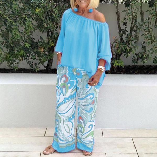 women's two piece pants women pants suit leisure women blouse pants set mid waist colorful pattern stylish full length spring suit 23, White
women's two piece pants women pants suit leisure women blouse pants set mid waist colorful pattern stylish full length spring suit 23, White