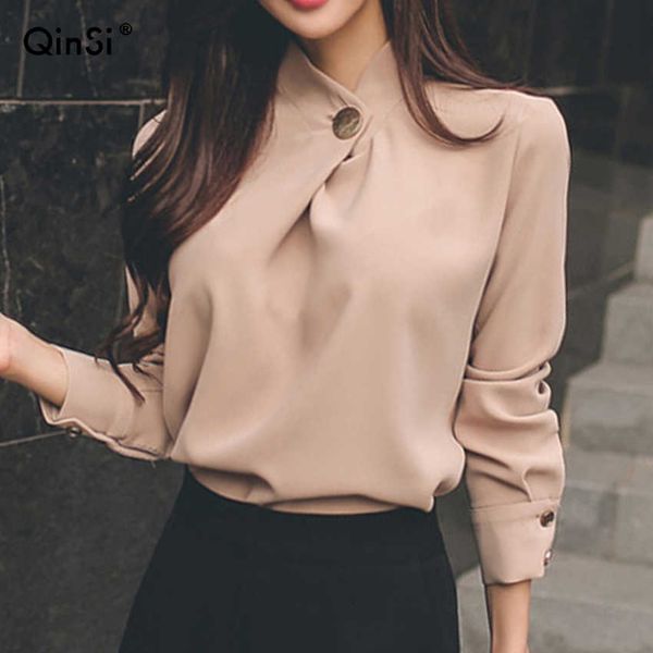 women blusas bclout mujer de moda 2023 blouses femme shirts long sleeve autumn chiffon, White
women blusas bclout mujer de moda 2023 blouses femme shirts long sleeve autumn chiffon, White
