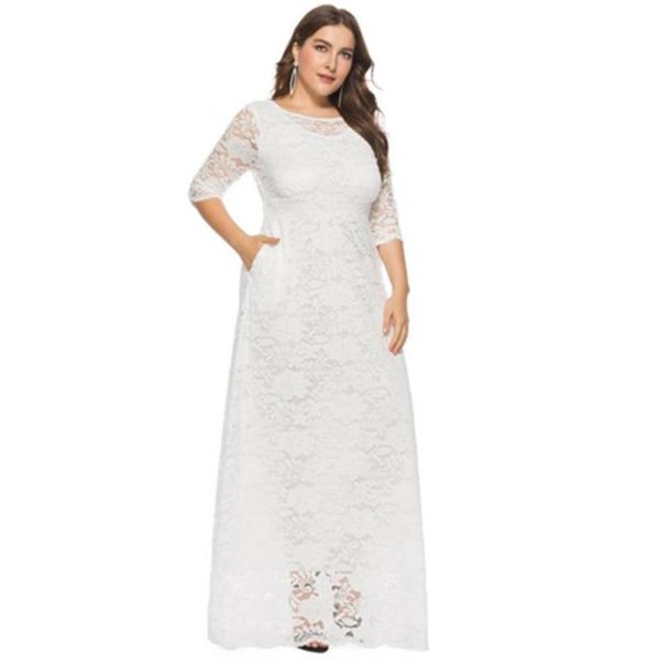 plus size dresses 2021 autumn party dress 4xl 5xl 6xl caftan womens formal large loose white lace for wedding249l, Black
plus size dresses 2021 autumn party dress 4xl 5xl 6xl caftan womens formal large loose white lace for wedding249l, Black