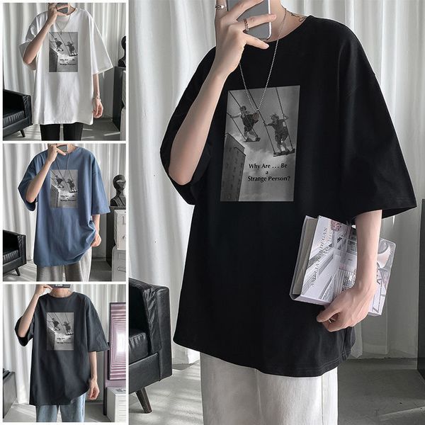 men's tshirts hybskr american vintage graphic tshirt short sleeve oversized male casual tee t shirt harajuku clothing 230419, White;black
men's tshirts hybskr american vintage graphic tshirt short sleeve oversized male casual tee t shirt harajuku clothing 230419, White;black