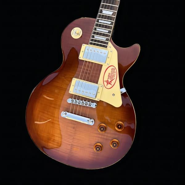 grote sunburst flame maple lp electric guitar 6 strings soild electric guitarra369
grote sunburst flame maple lp electric guitar 6 strings soild electric guitarra369