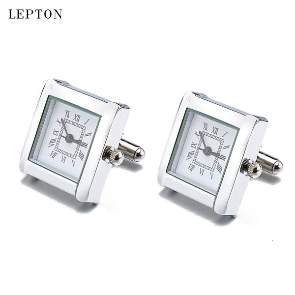 cuff links lepton functional watch cufflinks for men square real clock cuff links with battery digital mens watch cufflink relojes gemelos 2, Silver
cuff links lepton functional watch cufflinks for men square real clock cuff links with battery digital mens watch cufflink relojes gemelos 2, Silver