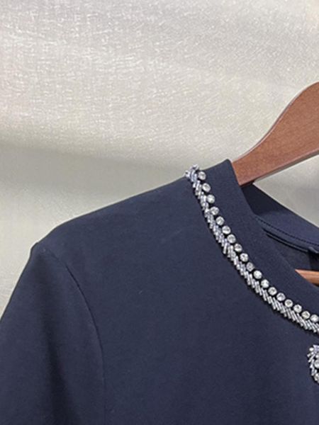 t-shirt women bow rhinestones beading t shirt 2022 spring new short sleeve oneck allmatch tee fashion tshirts white black
t-shirt women bow rhinestones beading t shirt 2022 spring new short sleeve oneck allmatch tee fashion tshirts white black