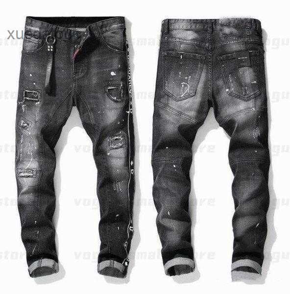 designer mens cool rips stretch jeans distressed ripped biker slim fit washed motorcycle denim men s hip hop fashion man pants 2021 2 qs5j, Blue
designer mens cool rips stretch jeans distressed ripped biker slim fit washed motorcycle denim men s hip hop fashion man pants 2021 2 qs5j, Blue