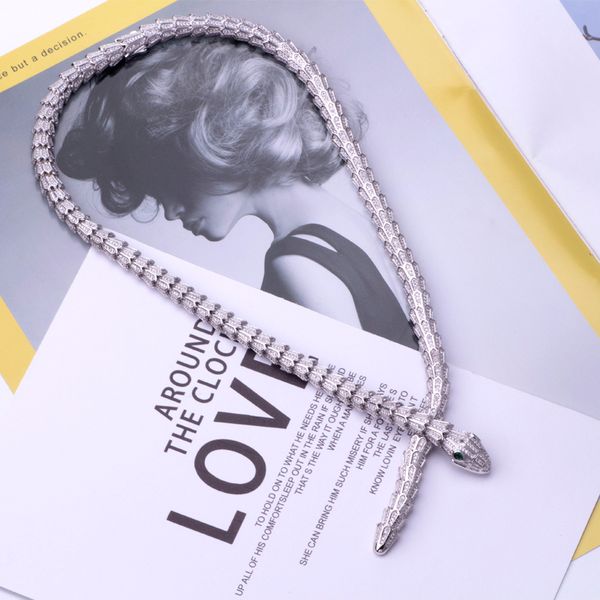 18k gold choker pendants long necklaces for women trendy set snake luxury designer men jewelry party christmas wedding gifts birthday ladies, Golden;silver
18k gold choker pendants long necklaces for women trendy set snake luxury designer men jewelry party christmas wedding gifts birthday ladies, Golden;silver