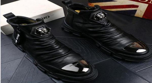 new red luxury men039s fashion casual ankle boots men039s rivet shoes platform breathable zapatillas hombre b55444084, Black
new red luxury men039s fashion casual ankle boots men039s rivet shoes platform breathable zapatillas hombre b55444084, Black
