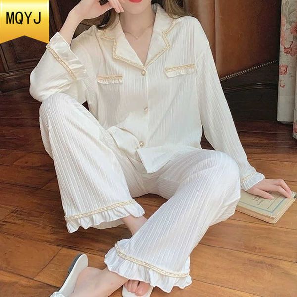 pajamas women's little spring and autumn imitation cotton red sweet long sleeves can
pajamas women's little spring and autumn imitation cotton red sweet long sleeves can