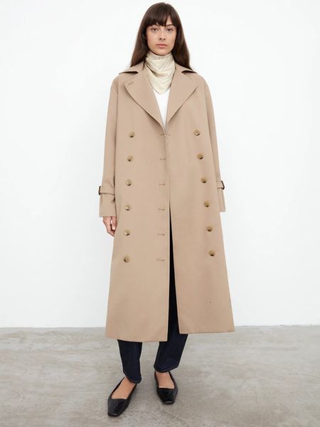 women's jackets original toteme trench coats for women cotton winter season oversize turndown collar double breasted wool blend long wi, Black;brown
women's jackets original toteme trench coats for women cotton winter season oversize turndown collar double breasted wool blend long wi, Black;brown