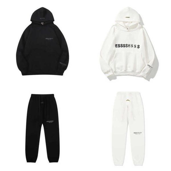 classics luxury men's tracksuits essss entials sweatshirts letter hoodies men women sportswear hooded pant coat sweater pullover coupl, Gray
classics luxury men's tracksuits essss entials sweatshirts letter hoodies men women sportswear hooded pant coat sweater pullover coupl, Gray