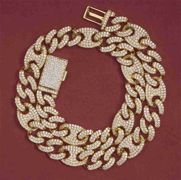 925 sterling silver necklace with iced out vvs moissanite jewelry diamond cuban link chain
925 sterling silver necklace with iced out vvs moissanite jewelry diamond cuban link chain