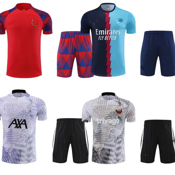 training kits soccer kit mens shorts jogging tracksuits clothing short sleeve arsen barcelona football survetement track suits chandal sweat, Black
training kits soccer kit mens shorts jogging tracksuits clothing short sleeve arsen barcelona football survetement track suits chandal sweat, Black
