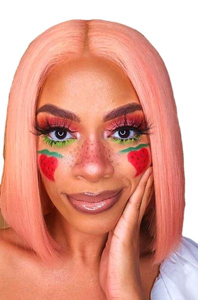 pink bob lace front wig colored straight 13x1x4 middle t part pre plucked frontal human hair short bob wigs with baby hair, Black;brown
pink bob lace front wig colored straight 13x1x4 middle t part pre plucked frontal human hair short bob wigs with baby hair, Black;brown