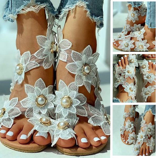 sandals women sandals boho style summer shoes for women flat sandals beach shoes flowers flip flops chaussures femme 6 colors 35-44 230419, Black
sandals women sandals boho style summer shoes for women flat sandals beach shoes flowers flip flops chaussures femme 6 colors 35-44 230419, Black
