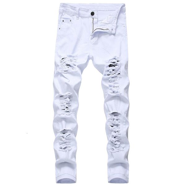 mens jeans white fashion hip hop ripped skinny denim trousers slim fit stretch distressed zip jean pants 230419, Blue
mens jeans white fashion hip hop ripped skinny denim trousers slim fit stretch distressed zip jean pants 230419, Blue