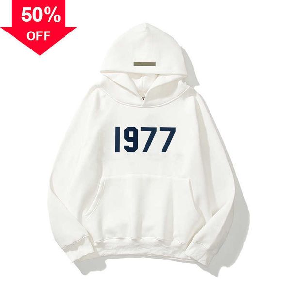 men's hoodies sweatshirts esshoodies mens designer hoodie ess 1977 on front hooded for man fog god of fear multi thread flocking 1977 h, Black
men's hoodies sweatshirts esshoodies mens designer hoodie ess 1977 on front hooded for man fog god of fear multi thread flocking 1977 h, Black