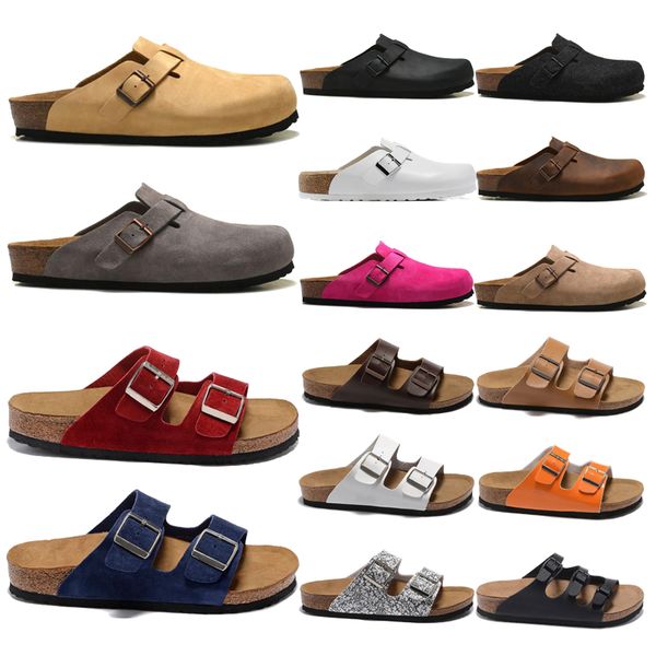 designer new leather slippers boston cork flat slippers summer burken slippers favorite beach sandal loafers men women clogs arizona mallari, Black
designer new leather slippers boston cork flat slippers summer burken slippers favorite beach sandal loafers men women clogs arizona mallari, Black