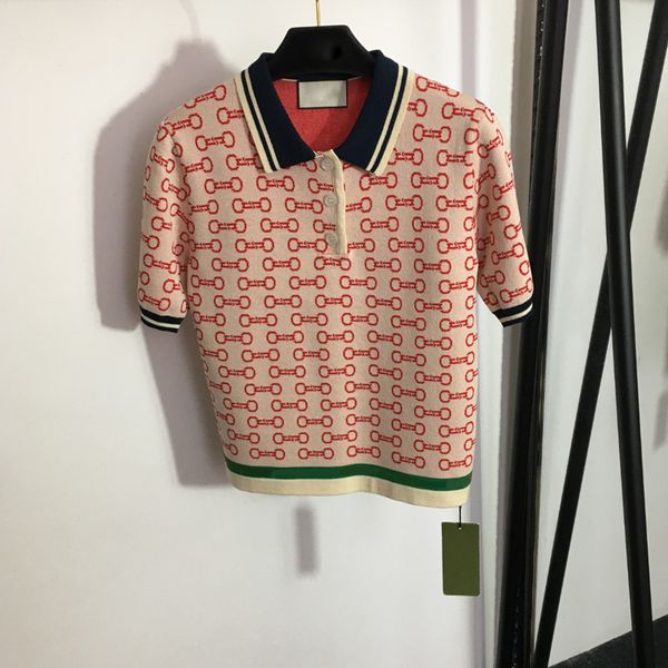 g cotton jacquard polo shirt women knitwear knitting t shirt fashion designers shirts woman women designer clothing luxury g polos men, White
g cotton jacquard polo shirt women knitwear knitting t shirt fashion designers shirts woman women designer clothing luxury g polos men, White