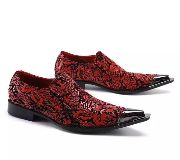 metal pointed toe red wedding dress shoes fashion cow leather male oxfords shoe big size 38-46, Black
metal pointed toe red wedding dress shoes fashion cow leather male oxfords shoe big size 38-46, Black