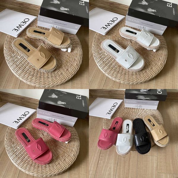 braid straw sole beach slippers women classic flats thick bottom heel summer lazy designer fashion flip flops fisherman c leather lady slide, Black
braid straw sole beach slippers women classic flats thick bottom heel summer lazy designer fashion flip flops fisherman c leather lady slide, Black