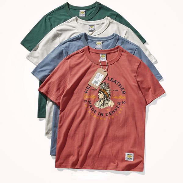 men's tshirts summer men's vintage printed tshirt american casual round neck pure cotton washed brushed short sleeve bottoming shi, White;black
men's tshirts summer men's vintage printed tshirt american casual round neck pure cotton washed brushed short sleeve bottoming shi, White;black