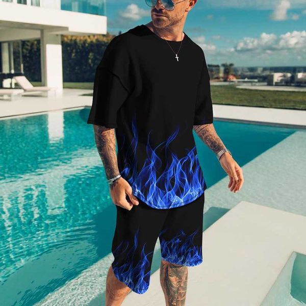 tracksuits men's summer suit flame 3d print 6xlo neck short sleeve shorts hip hop street set casual sports oversized apparel fitness, Gray
tracksuits men's summer suit flame 3d print 6xlo neck short sleeve shorts hip hop street set casual sports oversized apparel fitness, Gray