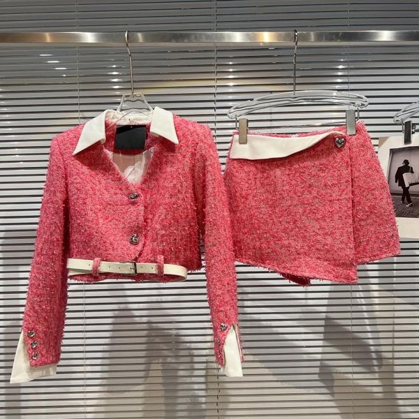dress prepomp autumn shirt collar sleeve patchwork v neck short coat belt pink mini shorts skirt two piece set outfits women gg747, White
dress prepomp autumn shirt collar sleeve patchwork v neck short coat belt pink mini shorts skirt two piece set outfits women gg747, White