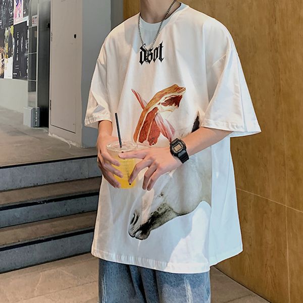 men's t shirts privathinker beef horse tee graphic casual men oversized t shirt streetwear t shirts short sleeve tshirts harajuku y2k c, White;black
men's t shirts privathinker beef horse tee graphic casual men oversized t shirt streetwear t shirts short sleeve tshirts harajuku y2k c, White;black