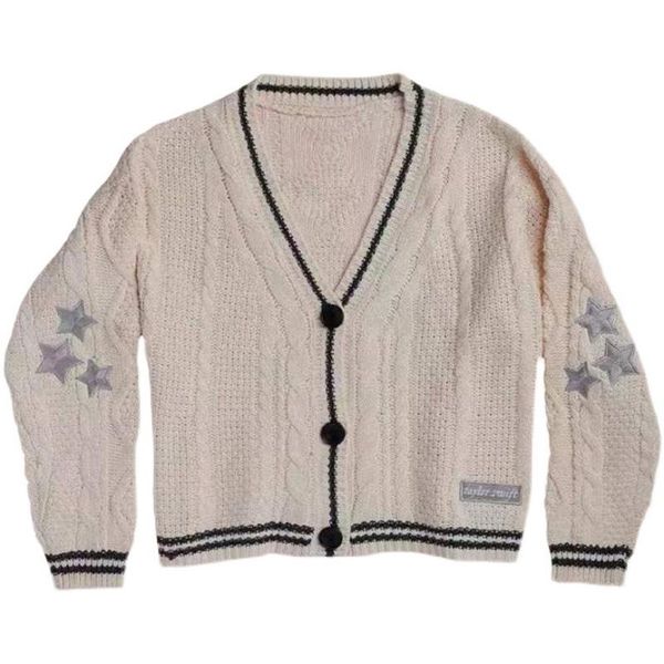 sweaters casual solid knitting cardigans women winter warm buttonup turndown collar knit coats mens same style as star fashion sweaters, White;black
sweaters casual solid knitting cardigans women winter warm buttonup turndown collar knit coats mens same style as star fashion sweaters, White;black