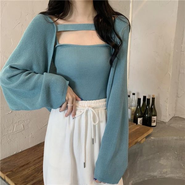 sweaters women knitted slim short sweaters cardigans two pieces lady knitting soft autumn spring cardigan outwear for female, White;black
sweaters women knitted slim short sweaters cardigans two pieces lady knitting soft autumn spring cardigan outwear for female, White;black