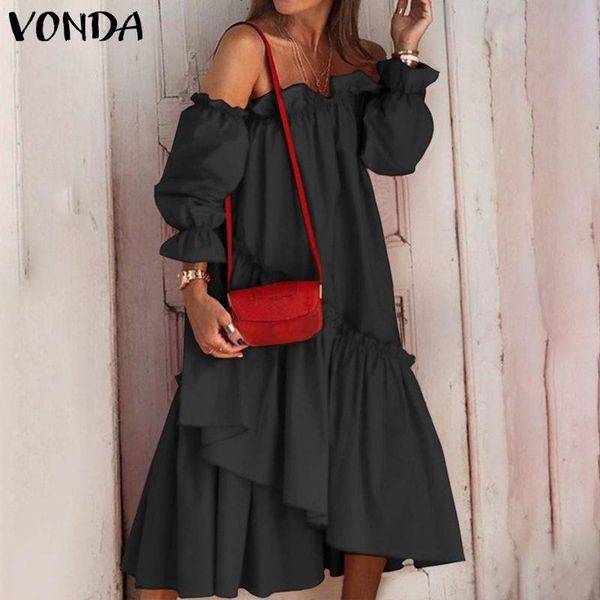dresses lace pleated dress women off the shoulder irregular hem dress vonda 2022 bohemian robe midi length vestidos, Black;gray
dresses lace pleated dress women off the shoulder irregular hem dress vonda 2022 bohemian robe midi length vestidos, Black;gray