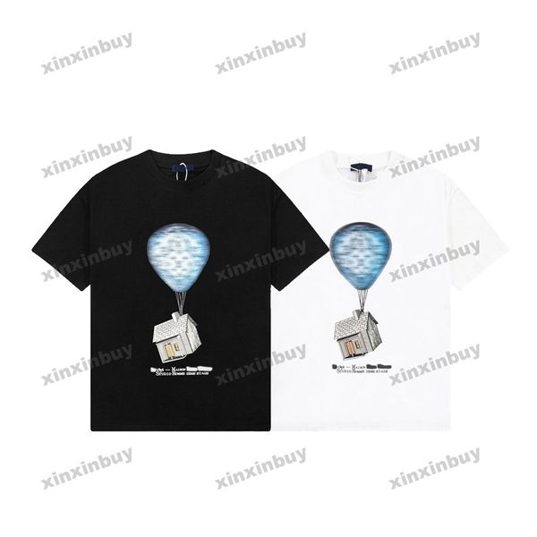 xinxinbuy men designer tee t shirt 23ss balloon house pattern print short sleeve cotton women black green white xs-l, Black;brown
xinxinbuy men designer tee t shirt 23ss balloon house pattern print short sleeve cotton women black green white xs-l, Black;brown